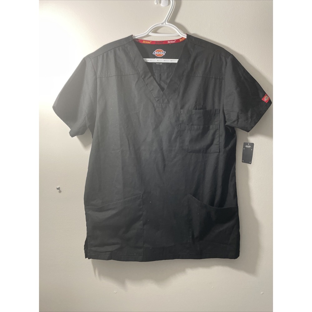 Dickies Mens Small V-Neck Scrub Top Brand new